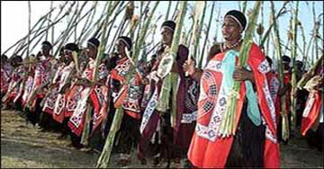 Swaziland King Sobhuza's wives